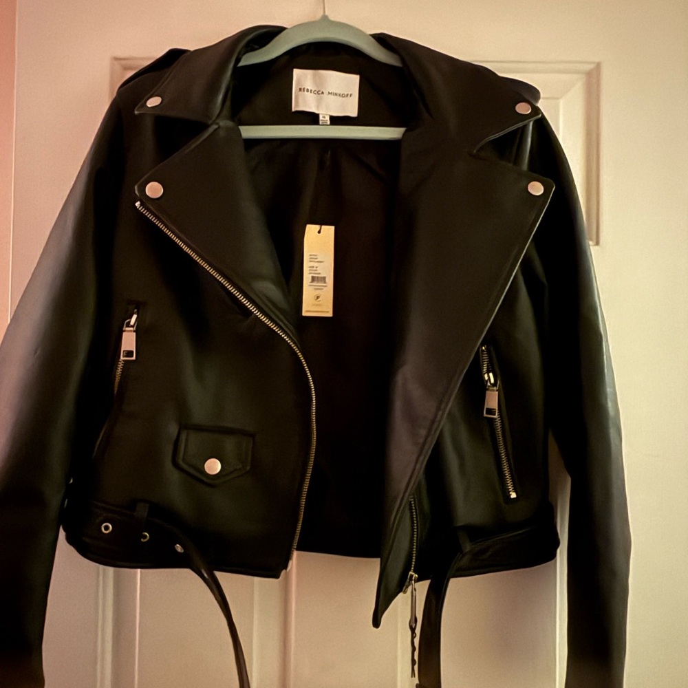 Rebecca Minkoff Black Leather Jacket